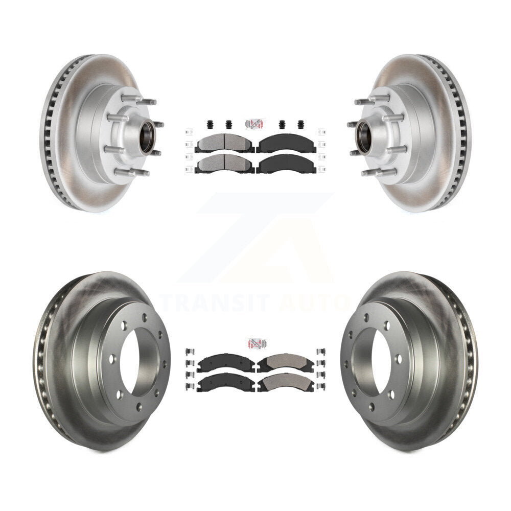 Transit Auto KGA-104429 Disc Brake Kit for 2008-2023 Ford E-350 Super Duty, Ford E-150 and More - Front and Rear