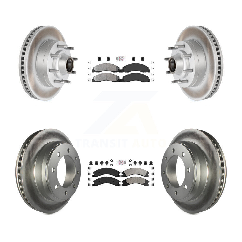 Transit Auto KGA-104430 Disc Brake Kit for 2008-2023 Ford E-350 Super Duty, Ford E-150 and More - Front and Rear