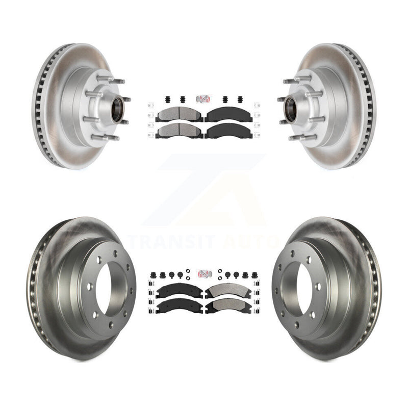 Transit Auto KGA-104430 Disc Brake Kit for 2008-2023 Ford E-350 Super Duty, Ford E-150 and More - Front and Rear