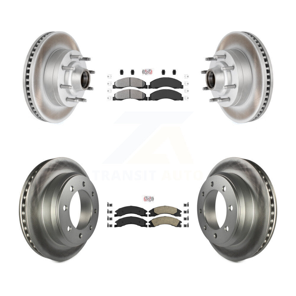 Transit Auto KGA-104431 Disc Brake Kit for 2008-2023 Ford E-350 Super Duty, Ford E-150 and More - Front and Rear