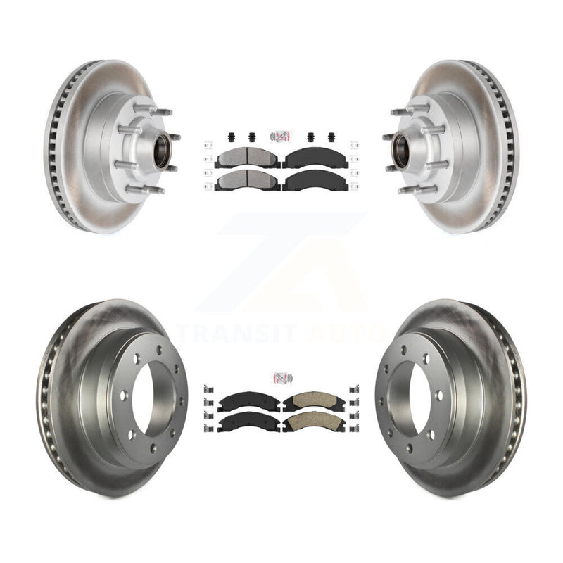Transit Auto KGA-104431 Disc Brake Kit for 2008-2023 Ford E-350 Super Duty, Ford E-150 and More - Front and Rear