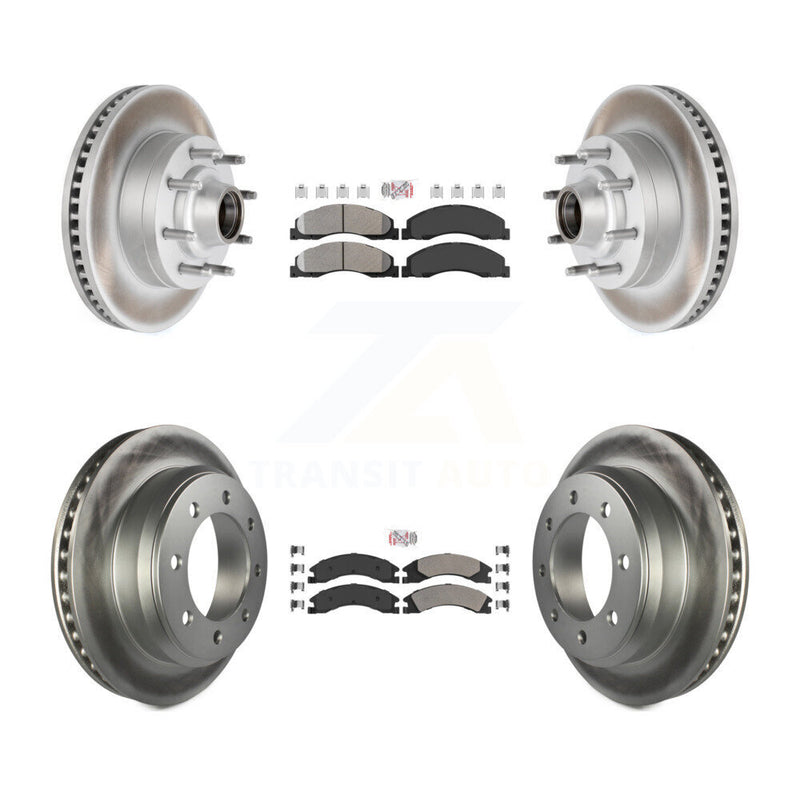 Transit Auto KGA-104432 Disc Brake Kit for 2008-2023 Ford E-350 Super Duty, Ford E-150 and More - Front and Rear
