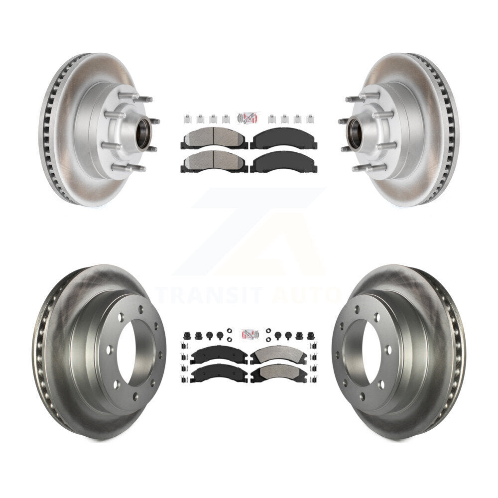 Transit Auto KGA-104433 Disc Brake Kit for 2008-2023 Ford E-350 Super Duty, Ford E-150 and More - Front and Rear