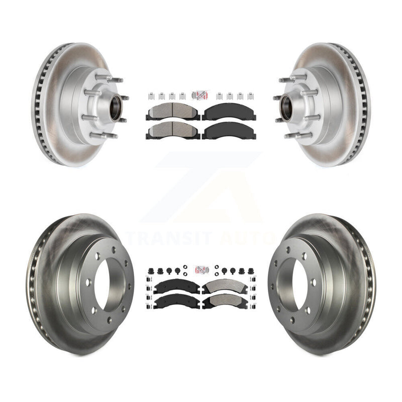 Transit Auto KGA-104433 Disc Brake Kit for 2008-2023 Ford E-350 Super Duty, Ford E-150 and More - Front and Rear