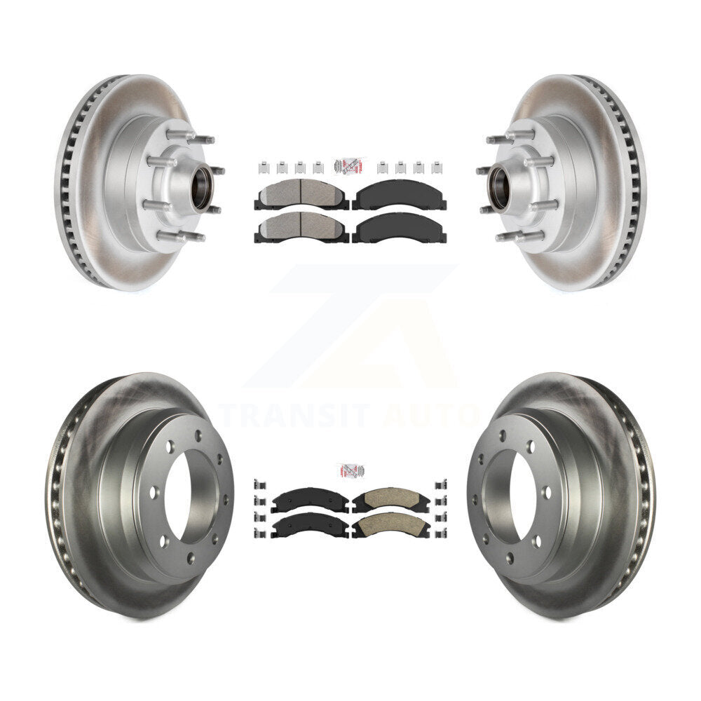 Transit Auto KGA-104434 Disc Brake Kit for 2008-2023 Ford E-350 Super Duty, Ford E-150 and More - Front and Rear
