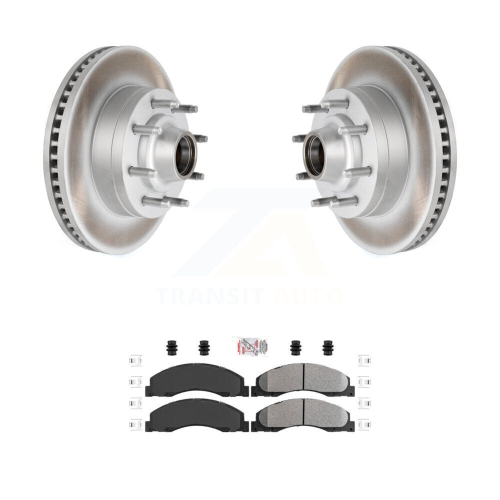 Transit Auto KGA-104436 Disc Brake Kit for 2008-2023 Ford E-350 Super Duty, Ford E-150 and More - Front