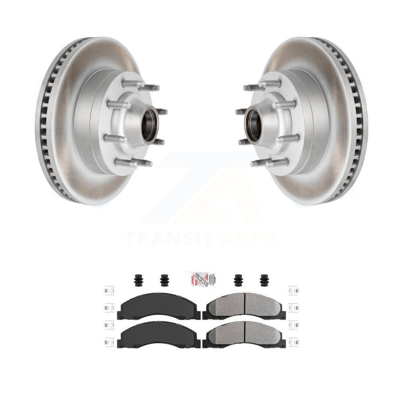Transit Auto KGA-104436 Disc Brake Kit for 2008-2023 Ford E-350 Super Duty, Ford E-150 and More - Front