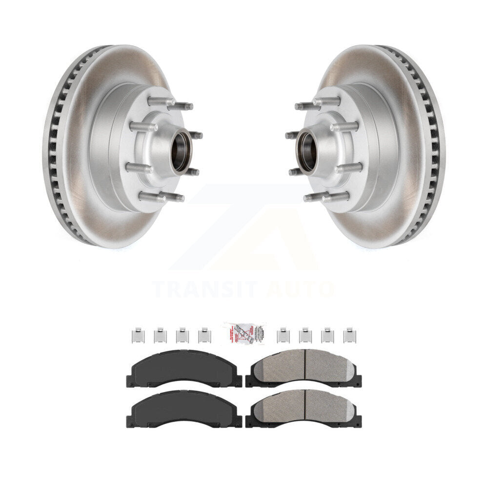 Transit Auto KGA-104437 Disc Brake Kit for 2008-2023 Ford E-350 Super Duty, Ford E-150 and More - Front