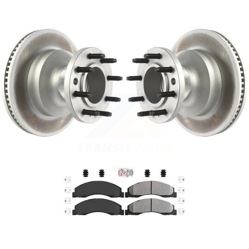 Transit Auto KGA-104439 Disc Brake Kit for 2008-2023 Ford E-350 Super Duty, Ford E-450 Super Duty, Ford E-350 Econoline - Front