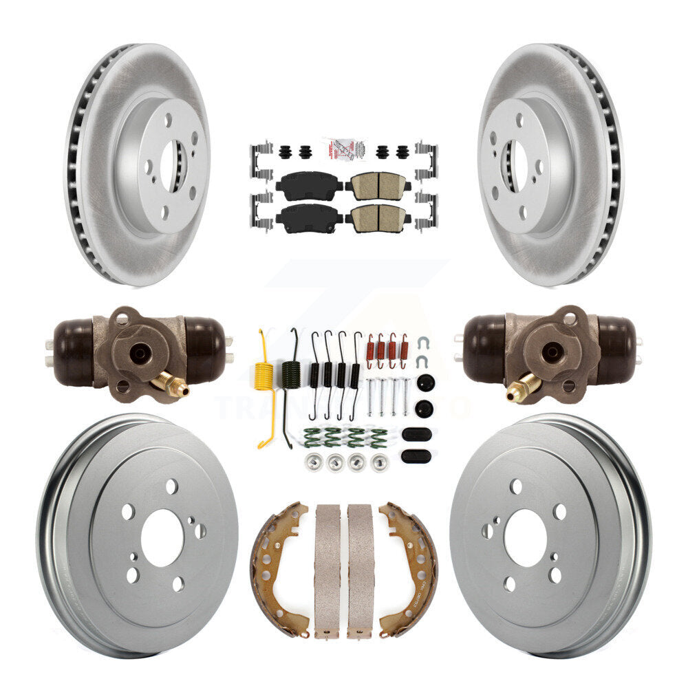 Transit Auto KGA-104457 Disc Brake Kit for 2004-2007 Toyota Prius - Front and Rear