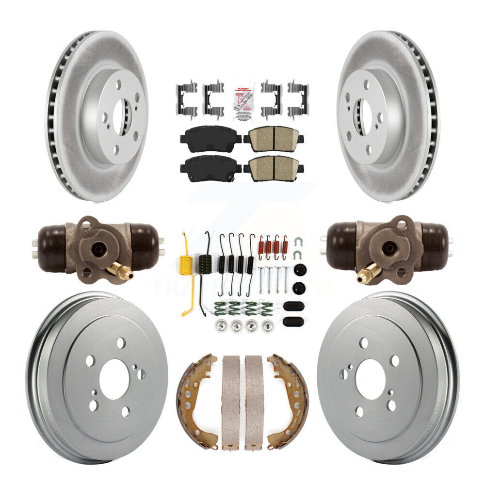 Transit Auto KGA-104458 Disc Brake Kit for 2004-2007 Toyota Prius - Front and Rear