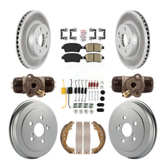 Transit Auto KGA-104458 Disc Brake Kit for 2004-2007 Toyota Prius - Front and Rear