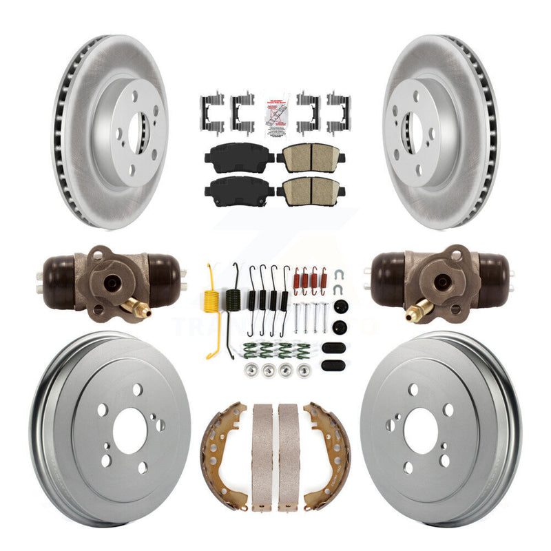 Transit Auto KGA-104458 Disc Brake Kit for 2004-2007 Toyota Prius - Front and Rear