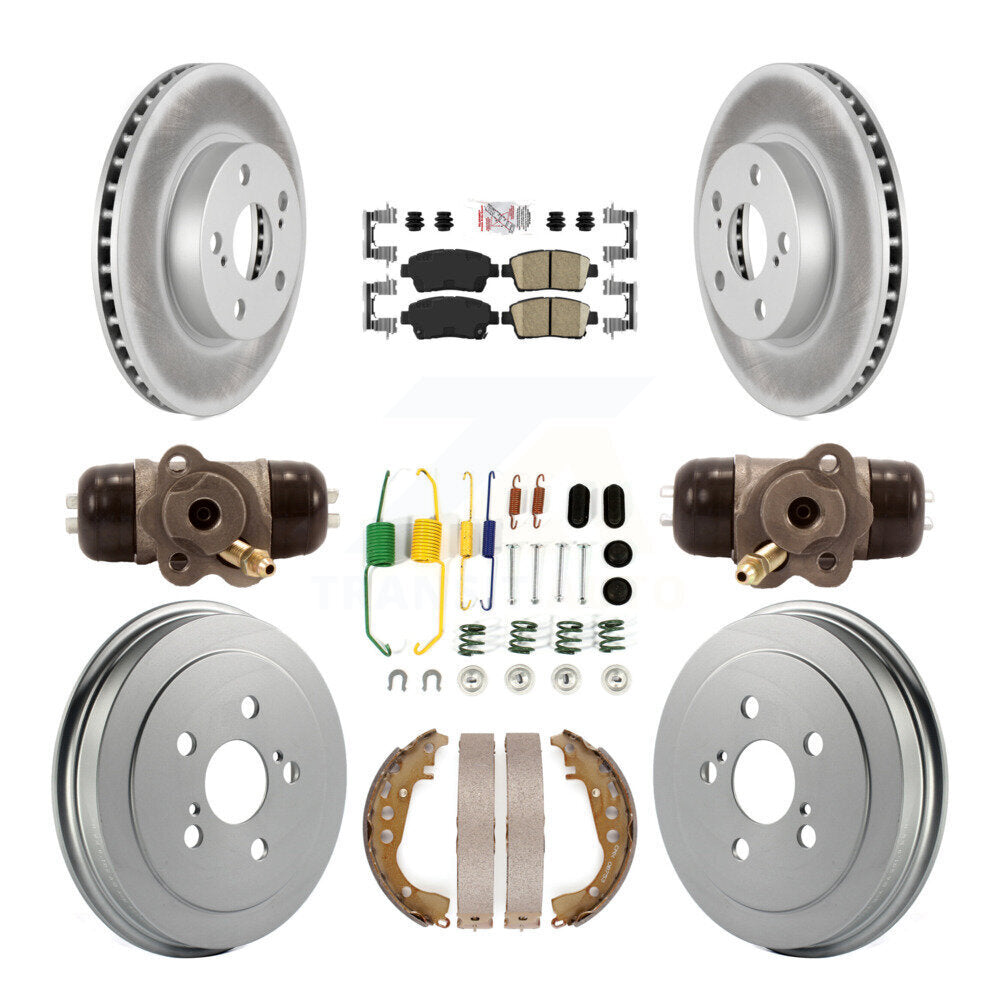Transit Auto KGA-104459 Disc Brake Kit for 2008 Toyota Prius - Front and Rear