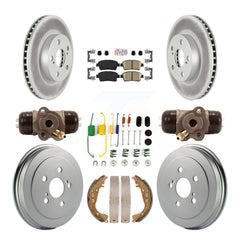 Transit Auto KGA-104459 Disc Brake Kit for 2008 Toyota Prius - Front and Rear