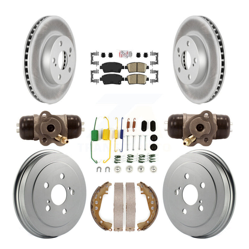 Transit Auto KGA-104459 Disc Brake Kit for 2008 Toyota Prius - Front and Rear