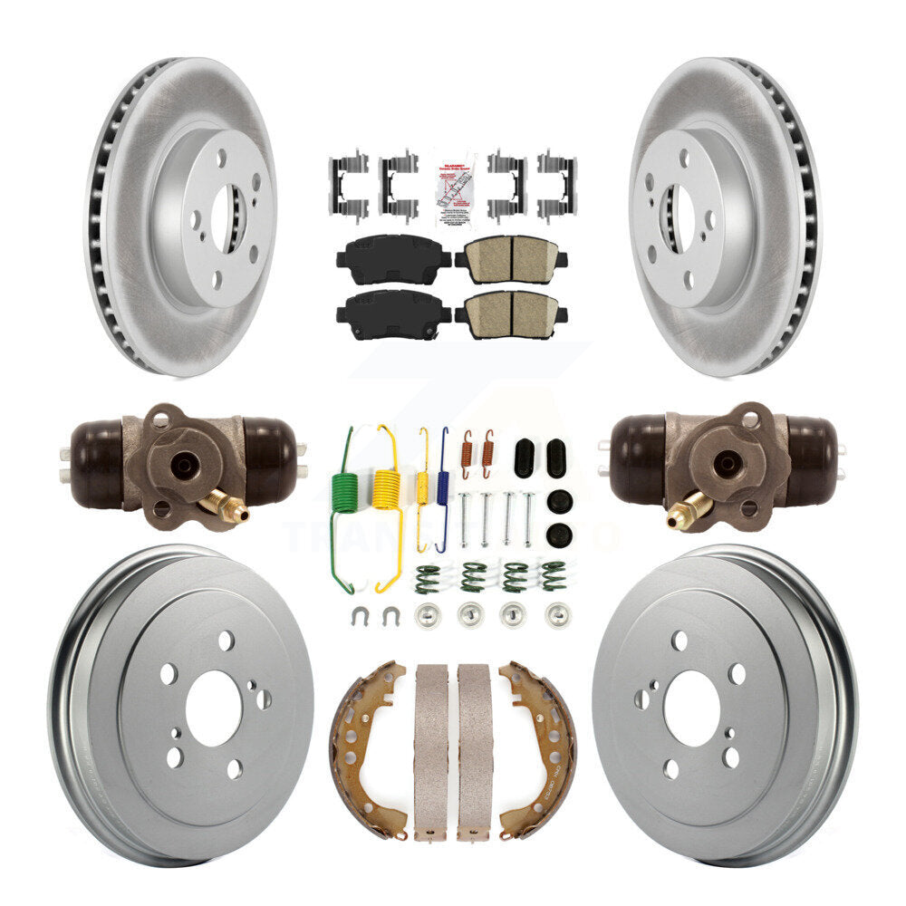 Transit Auto KGA-104460 Disc Brake Kit for 2008 Toyota Prius - Front and Rear