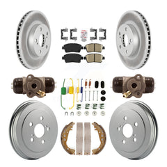 Transit Auto KGA-104460 Disc Brake Kit for 2008 Toyota Prius - Front and Rear