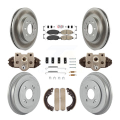 Transit Auto KGA-104461 Disc Brake Kit for 2001-2005 Honda Civic - Front and Rear
