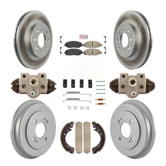 Transit Auto KGA-104462 Disc Brake Kit for 2001-2005 Honda Civic - Front and Rear