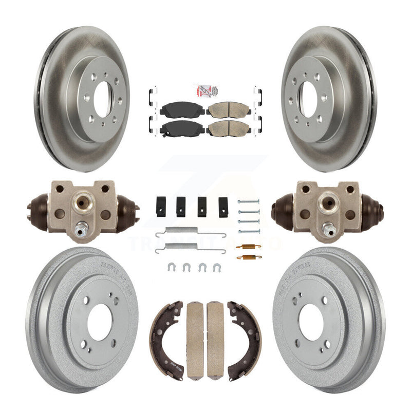 Transit Auto KGA-104462 Disc Brake Kit for 2001-2005 Honda Civic - Front and Rear