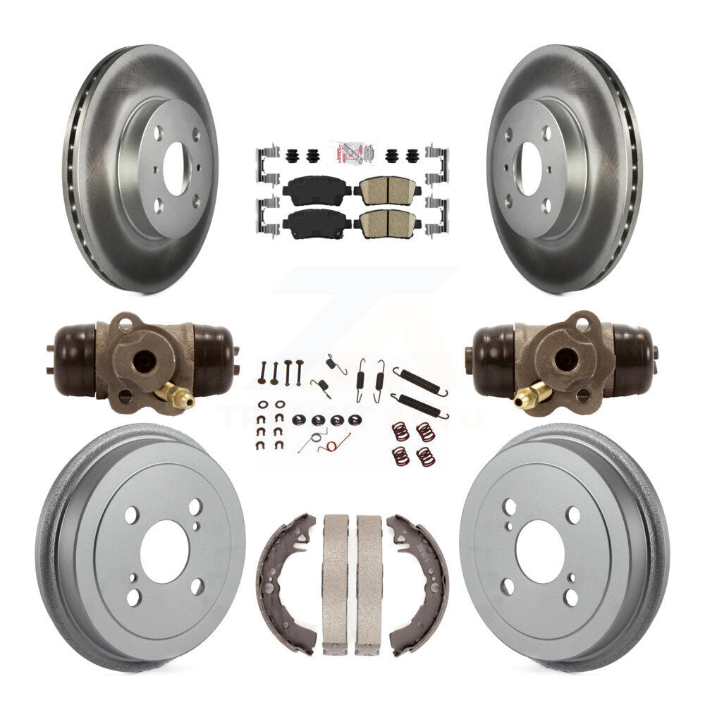 Transit Auto KGA-104466 Disc Brake Kit for 2001-2005 Toyota Echo - Front and Rear