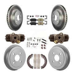 Transit Auto KGA-104466 Disc Brake Kit for 2001-2005 Toyota Echo - Front and Rear