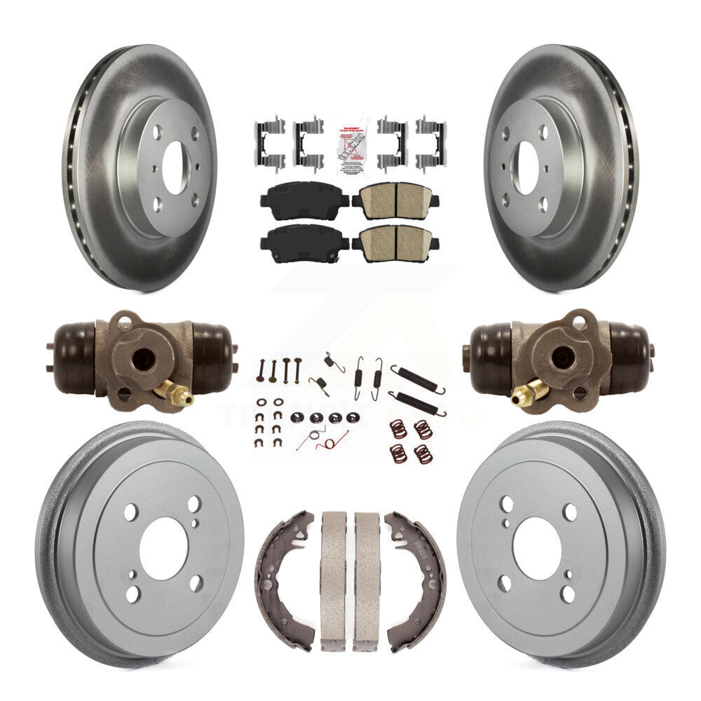 Transit Auto KGA-104467 Disc Brake Kit for 2001-2005 Toyota Echo - Front and Rear
