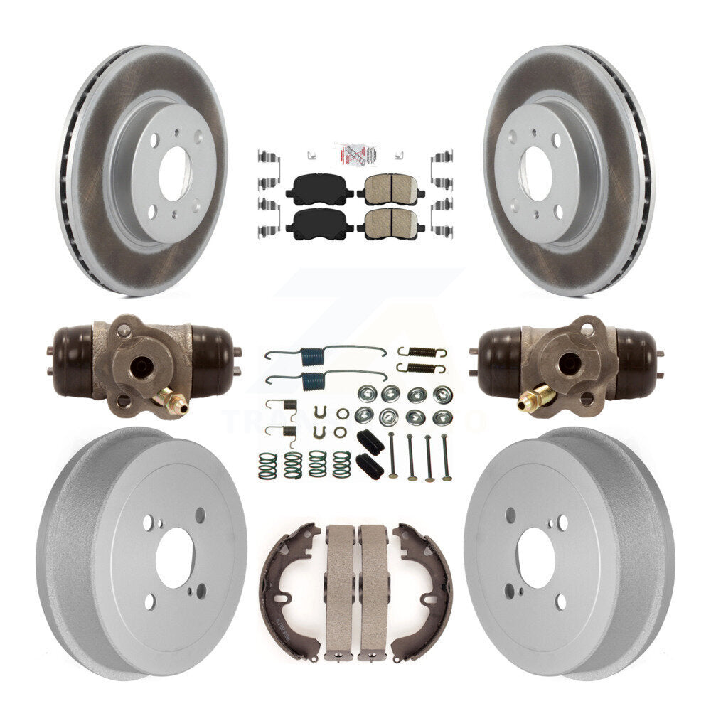 Transit Auto KGA-104475 Disc Brake Kit for 1999-2002 Toyota Corolla - Front and Rear