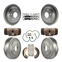 Transit Auto KGA-104477 Disc Brake Kit for 2005-2007 Chevrolet Silverado 1500 Classic, Chevrolet Silverado 1500, GMC Sierra 1500 - Front and Rear