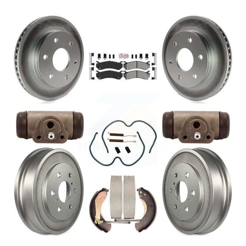 Transit Auto KGA-104477 Disc Brake Kit for 2005-2007 Chevrolet Silverado 1500 Classic, Chevrolet Silverado 1500, GMC Sierra 1500 - Front and Rear