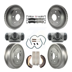 Transit Auto KGA-104478 Disc Brake Kit for 2005-2007 Chevrolet Silverado 1500, Chevrolet Silverado 1500 Classic, GMC Sierra 1500 - Front and Rear