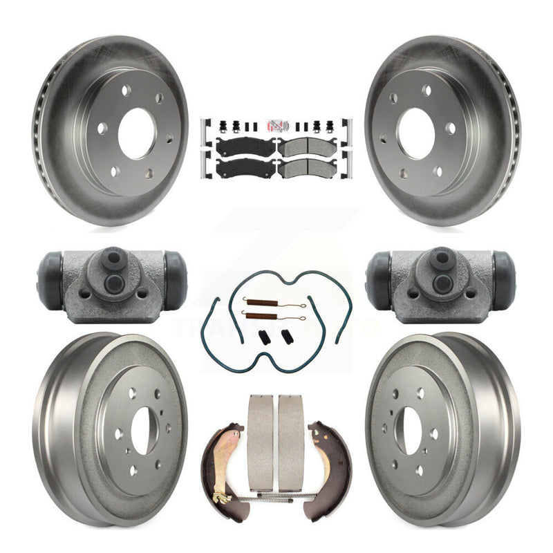 Transit Auto KGA-104478 Disc Brake Kit for 2005-2007 Chevrolet Silverado 1500, Chevrolet Silverado 1500 Classic, GMC Sierra 1500 - Front and Rear