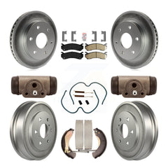 Transit Auto KGA-104483 Disc Brake Kit for 2005-2007 Chevrolet Silverado 1500 Classic, Chevrolet Silverado 1500, GMC Sierra 1500 - Front and Rear