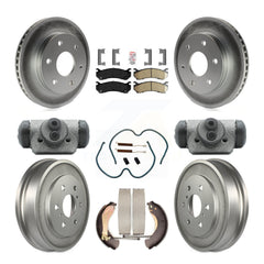 Transit Auto KGA-104484 Disc Brake Kit for 2005-2007 Chevrolet Silverado 1500, Chevrolet Silverado 1500 Classic, GMC Sierra 1500 - Front and Rear