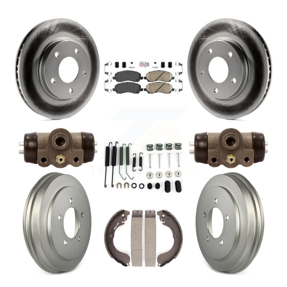 Transit Auto KGA-104486 Disc Brake Kit for 2007-2012 Dodge Caliber - Front and Rear