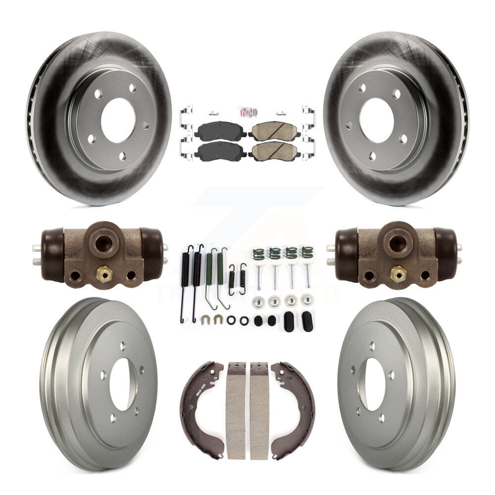 Transit Auto KGA-104488 Disc Brake Kit for 2007-2012 Dodge Caliber - Front and Rear