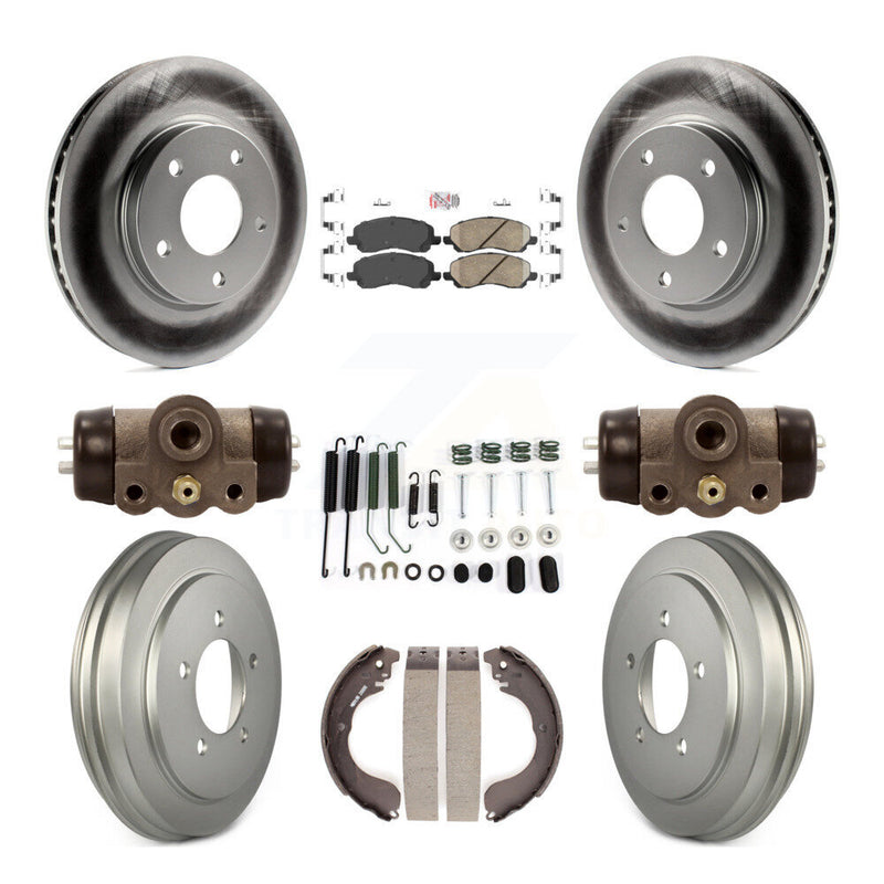 Transit Auto KGA-104488 Disc Brake Kit for 2007-2012 Dodge Caliber - Front and Rear