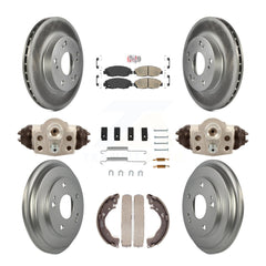 Transit Auto KGA-104493 Disc Brake Kit for 2006-2011 Honda Civic - Front and Rear
