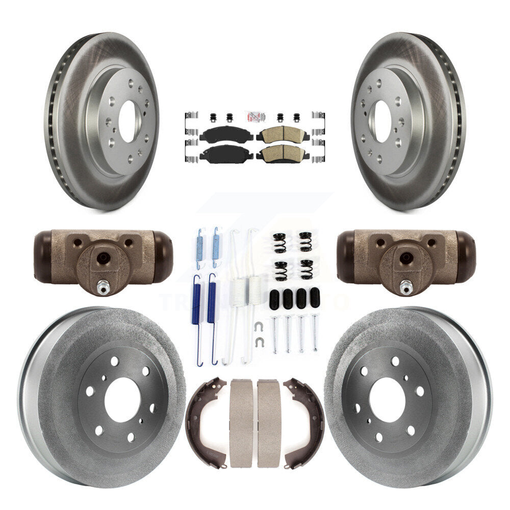 Transit Auto KGA-104494 Disc Brake Kit for 2010-2013 Chevrolet Silverado 1500, GMC Sierra 1500 - Front and Rear