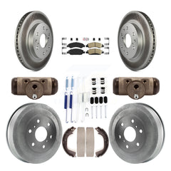 Transit Auto KGA-104494 Disc Brake Kit for 2010-2013 Chevrolet Silverado 1500, GMC Sierra 1500 - Front and Rear