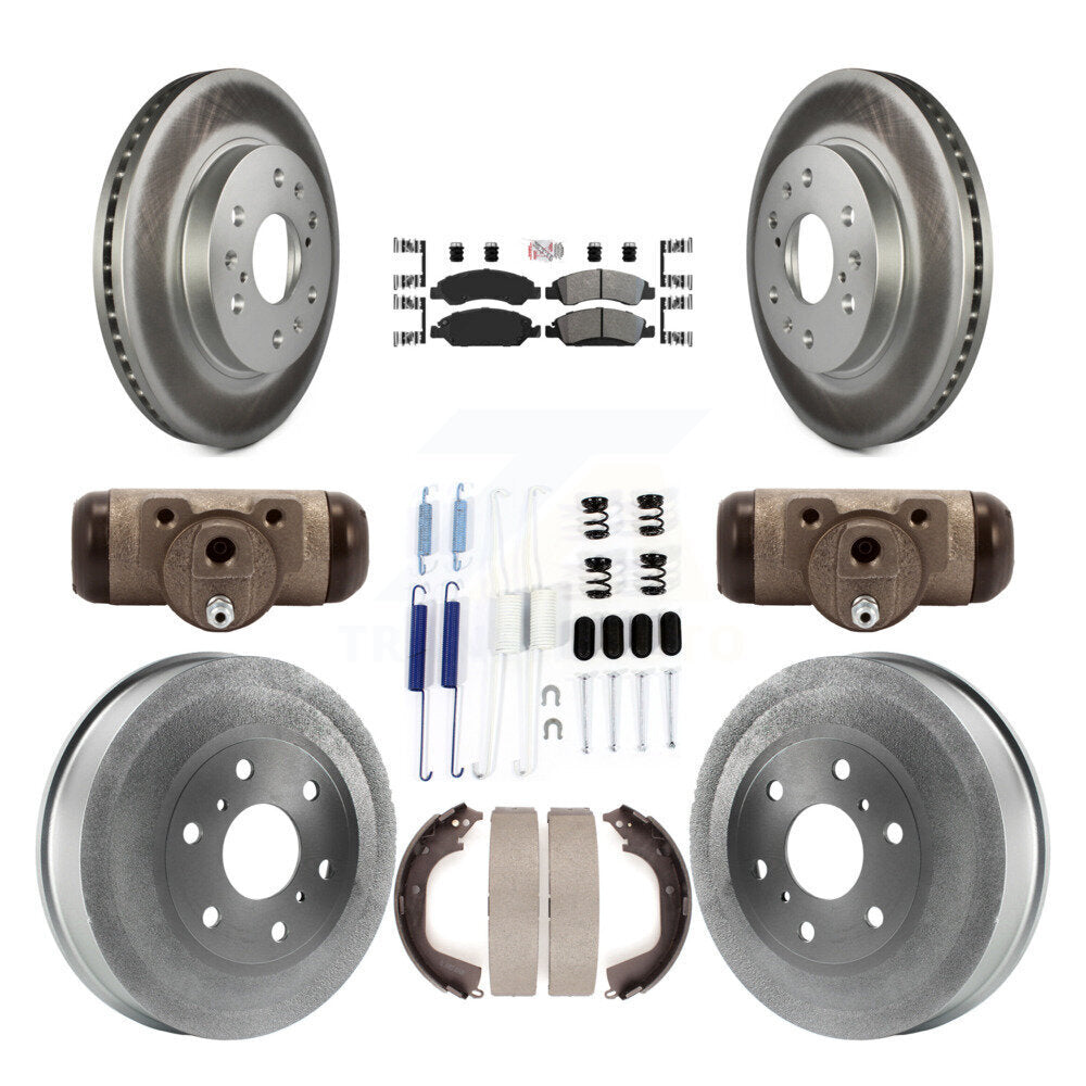 Transit Auto KGA-104496 Disc Brake Kit for 2010-2013 Chevrolet Silverado 1500, GMC Sierra 1500 - Front and Rear