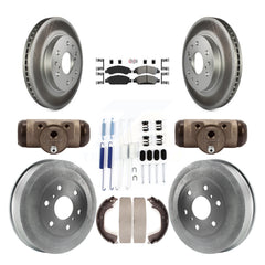 Transit Auto KGA-104496 Disc Brake Kit for 2010-2013 Chevrolet Silverado 1500, GMC Sierra 1500 - Front and Rear