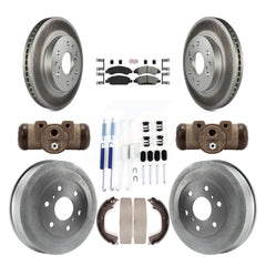 Transit Auto KGA-104497 Disc Brake Kit for 2010-2013 Chevrolet Silverado 1500, GMC Sierra 1500 - Front and Rear