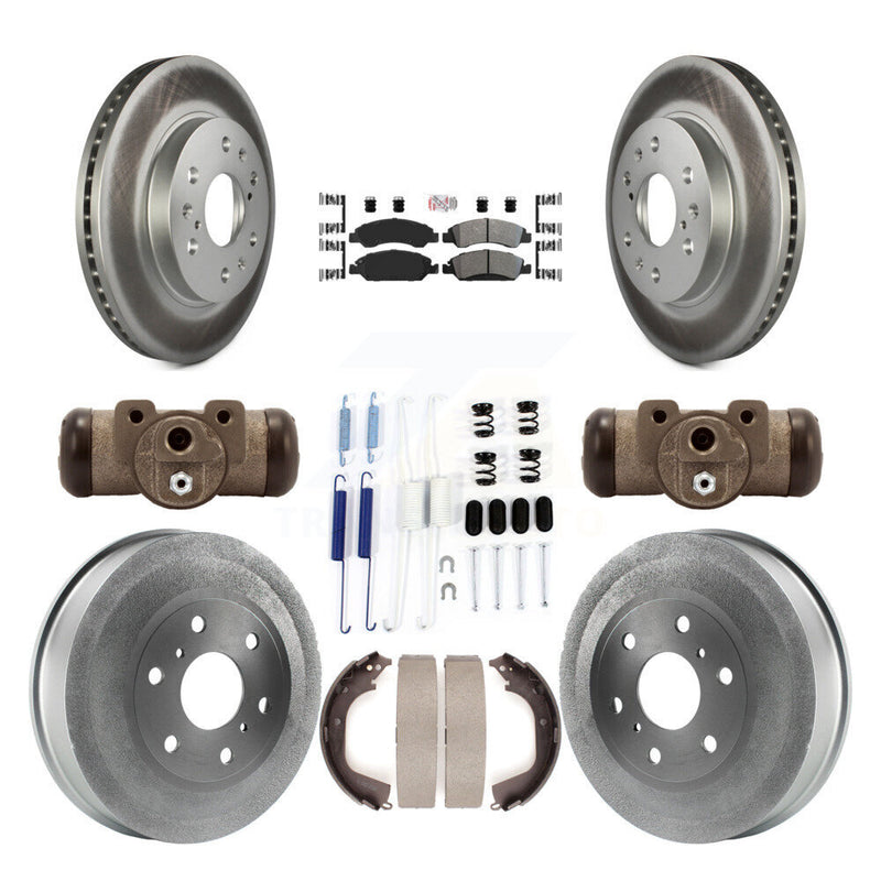 Transit Auto KGA-104497 Disc Brake Kit for 2010-2013 Chevrolet Silverado 1500, GMC Sierra 1500 - Front and Rear