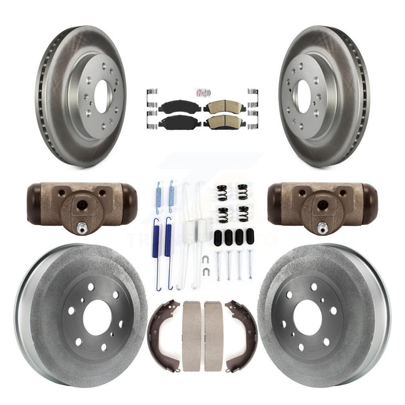 Transit Auto KGA-104498 Disc Brake Kit for 2010-2013 Chevrolet Silverado 1500, GMC Sierra 1500 - Front and Rear