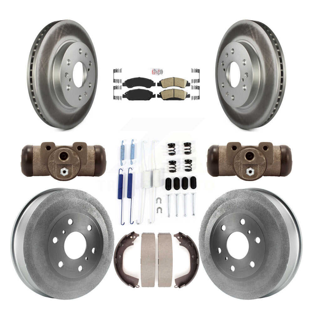 Transit Auto KGA-104499 Disc Brake Kit for 2010-2013 Chevrolet Silverado 1500, GMC Sierra 1500 - Front and Rear