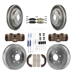 Transit Auto KGA-104499 Disc Brake Kit for 2010-2013 Chevrolet Silverado 1500, GMC Sierra 1500 - Front and Rear
