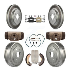 Transit Auto KGA-104500 Disc Brake Kit for 2005-2008 Chevrolet Silverado 1500, GMC Sierra 1500, Chevrolet Silverado 1500 Classic - Front and Rear