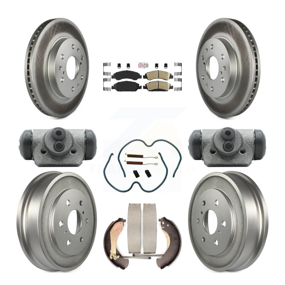 Transit Auto KGA-104501 Disc Brake Kit for 2005-2008 Chevrolet Silverado 1500, GMC Sierra 1500, Chevrolet Silverado 1500 Classic - Front and Rear
